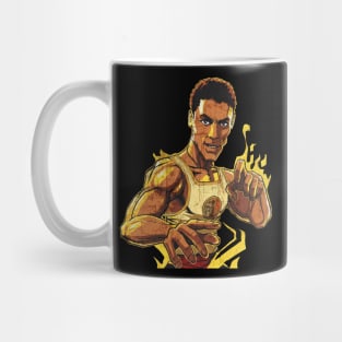 bruce leroy yellow Mug